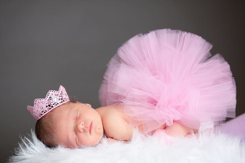 ULTIMATE PRECIOUS tutu set: Super fluffy Newborn tutu (half-filled) p…