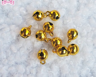 6 mm bell charm for tiny mini doll crafting sewing craft supplies