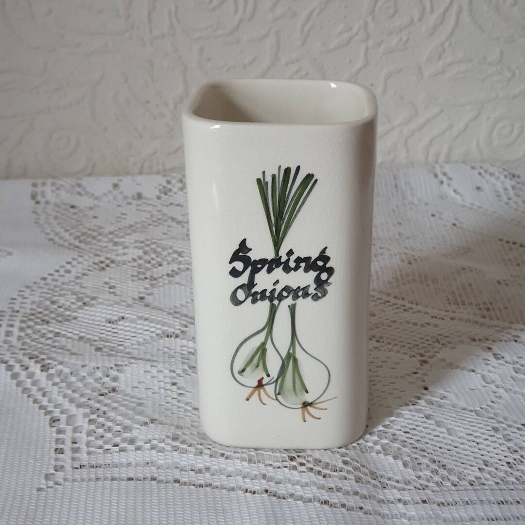 Vintage Toni Raymond Spring Onions Holder Etsy