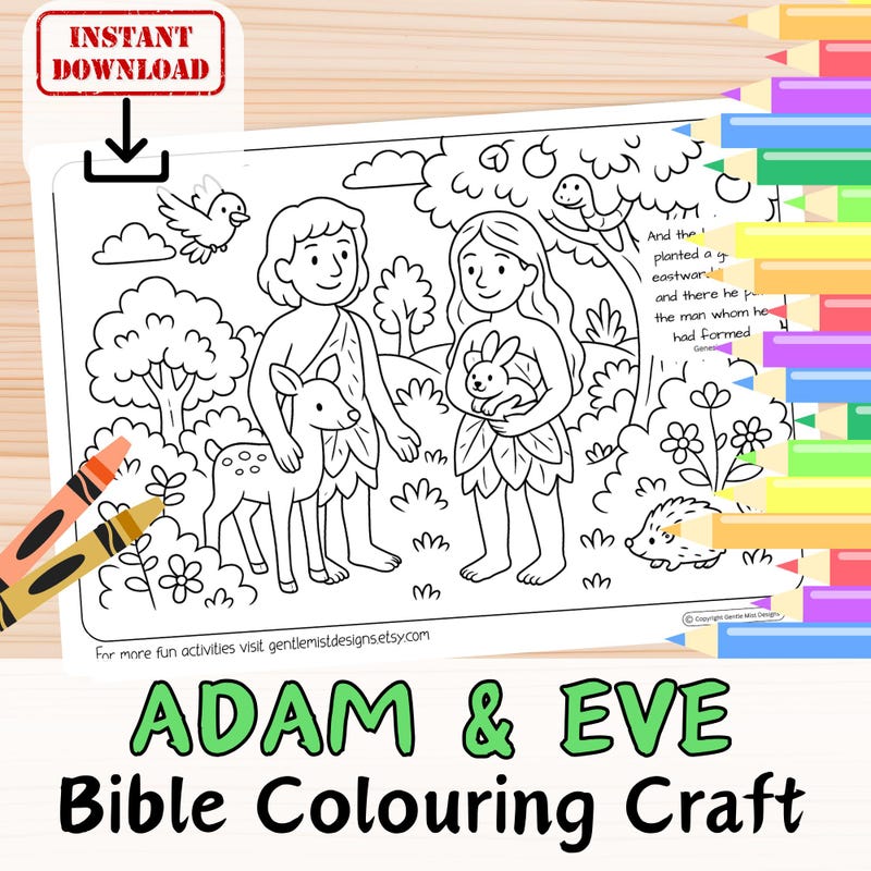 Sunday School Animal Craft Etsy Sunday School Animal Craft Etsy