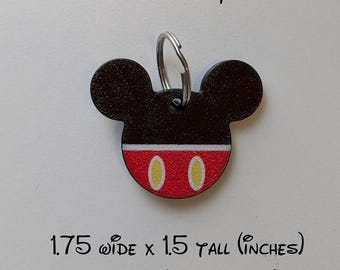 Mausohren Schlüsselanhänger - Micky, Minnie und Todesstern