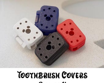 Personalisierte Disney-inspirierte Zahnbürstenbezüge - Großes Maus Design (4er Set)