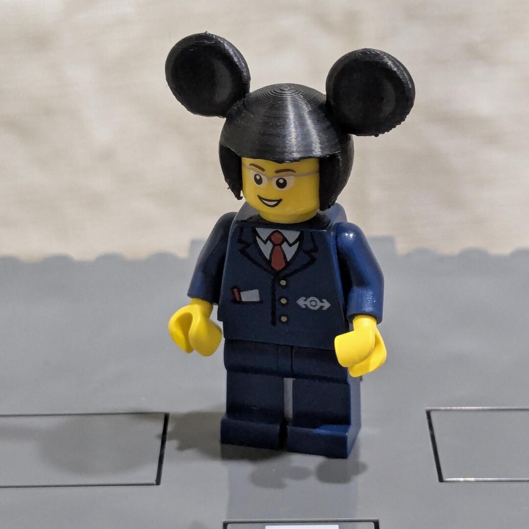 Disney Mouse Ears Costume for Lego Minifigures - (set of 3) - Etsy