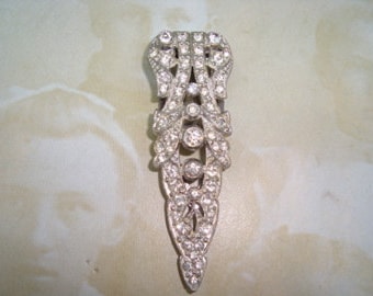 Stunning Art Deco Fur Clip