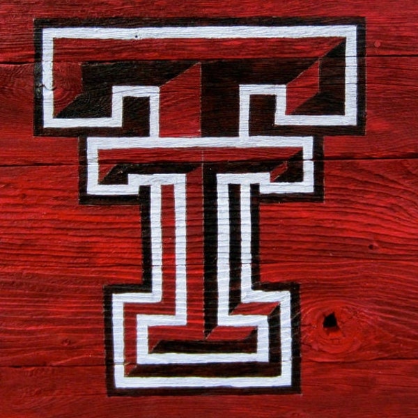 Texas Tech University Rustic Sign