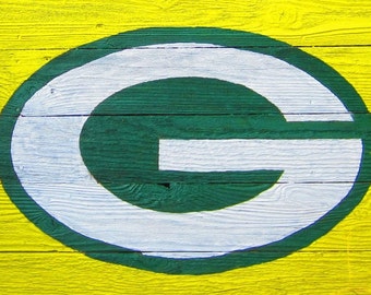 Green Bay Packers Rustic Sign