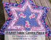 Starry Table Center Piece Pattern PDF instant download