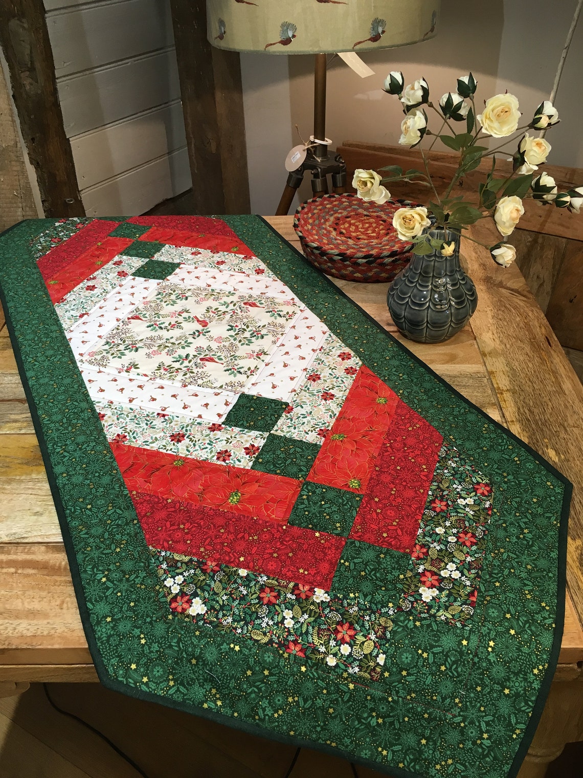 Chevron Table Runner - PDF PATTERN - Patchwork Home Decoration - Etsy