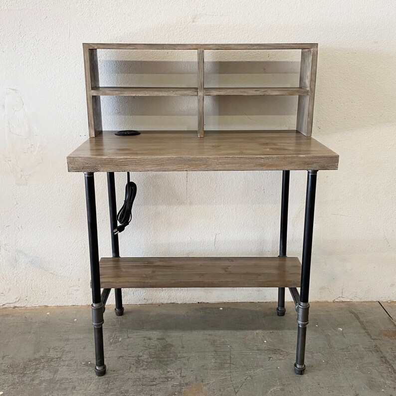 Ira Student Workstation Efficiency Desk With Power Outlets and Etsy