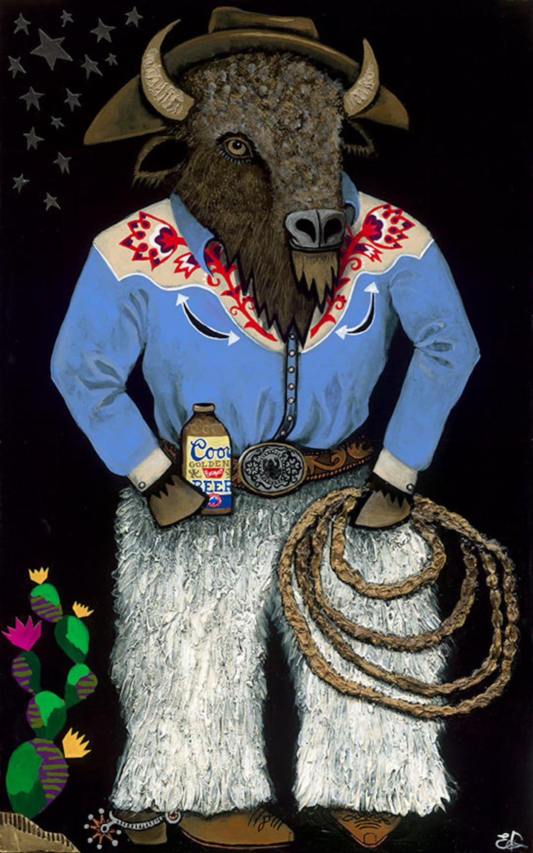 Colorado Koolaid Canvas Art Print Etsy