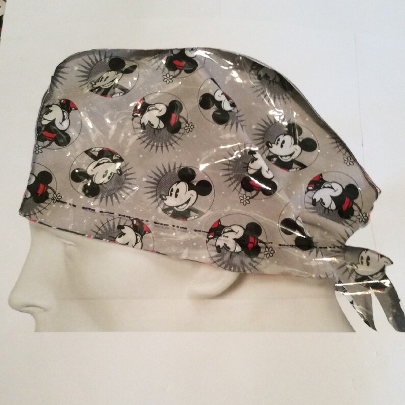 Mickey Mouse Scrub Caps 3 Styles Unisex Dr. Nurse Vet Etsy