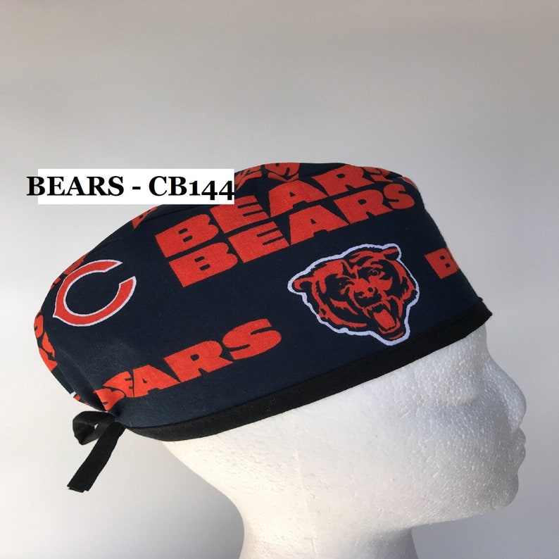 Chicago Bears, Unisex, 3 Styles, Bikersskull Cap, Doctor, Nurse
