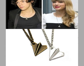 Harry Styles Airplane Necklace Etsy
