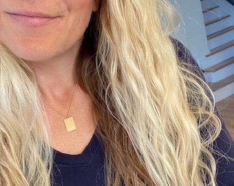 Made of Magic Necklace gold, meaningful necklace for women, affirmation jewelry, bougie gift for bestie, mantra necklace gold