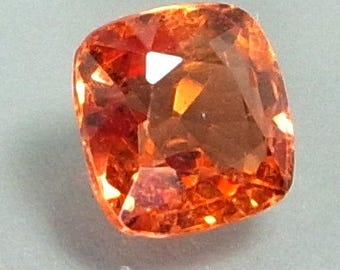 SOLD - Padparadscha  Spinel -- Stunning Rare  Padparadscha  Spinel 1.22ct - VVS1 Mogok spinel - Fluoresces under UV