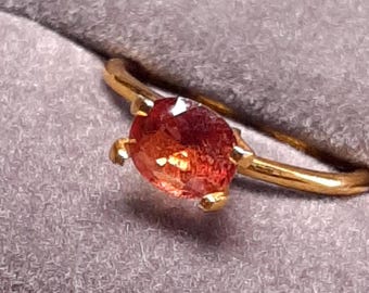 Padparadscha Spinel -- Stunning Rare Spinel 1.24ct VS from Mae Sai Thailand