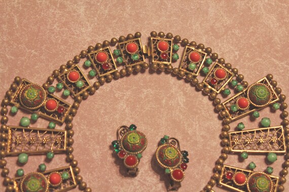 Juliana Ball Chain Design Moroccan Matrix turquoi… - image 3