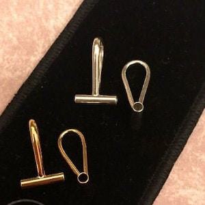Brooch Converter Silver Plate or Gold Plate