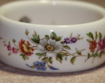 Kenneth Jay Lane KJL Royal Worcester Porcelain Bracelet