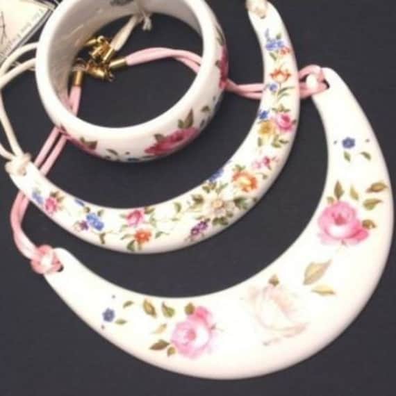 Kenneth Jay Lane KJL Royal Worcester Porcelain Br… - image 5