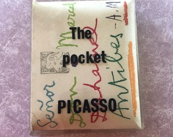 Picasso Book, Rare "Pocket Picasso" Very limited edition