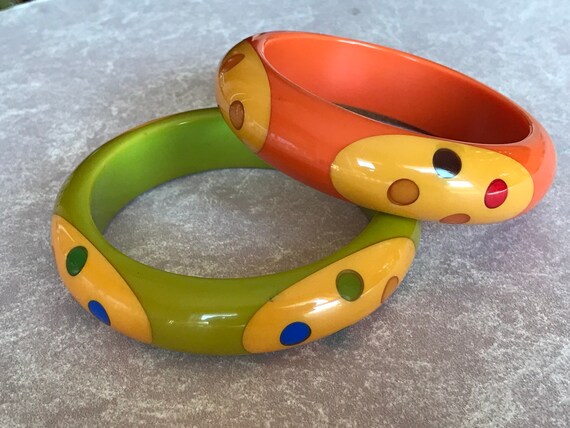 Contemporary Artisan Bakelite Utilizing Vintage M… - image 7