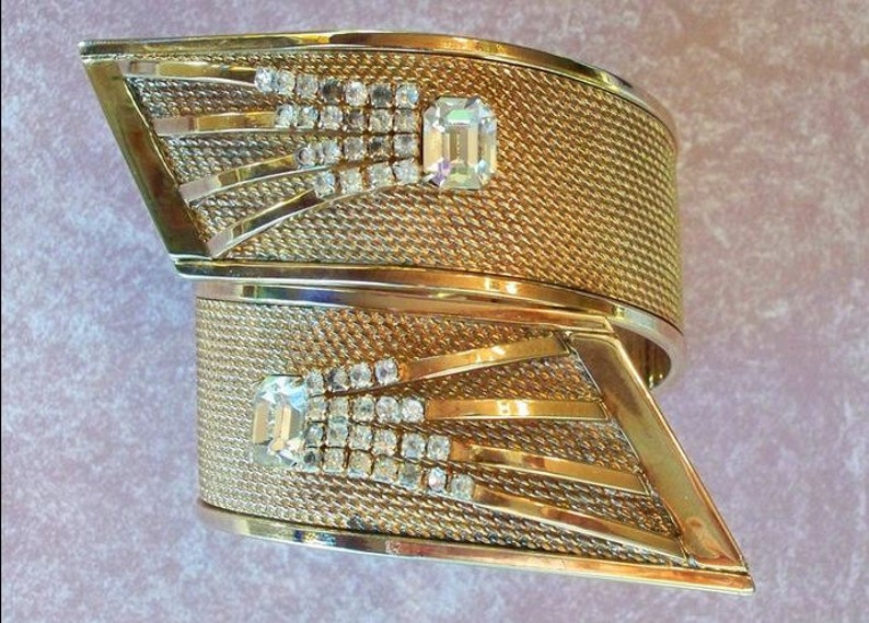 Vargas Starburst Deco Bracelet and Earrings image 2