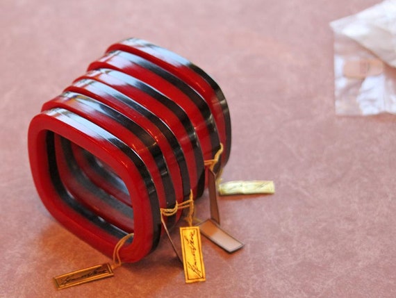 Vintage Kenneth Lane  KJL Bakelite Bangle Bracele… - image 4