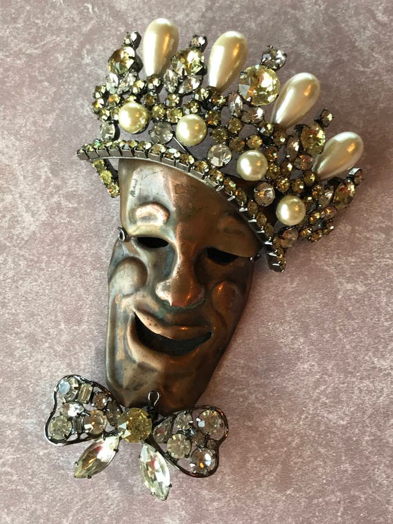 Lawrence VRBA Amazing Dimensional Figural Head wi… - image 4