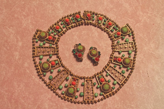 Juliana Ball Chain Design Moroccan Matrix turquoi… - image 1