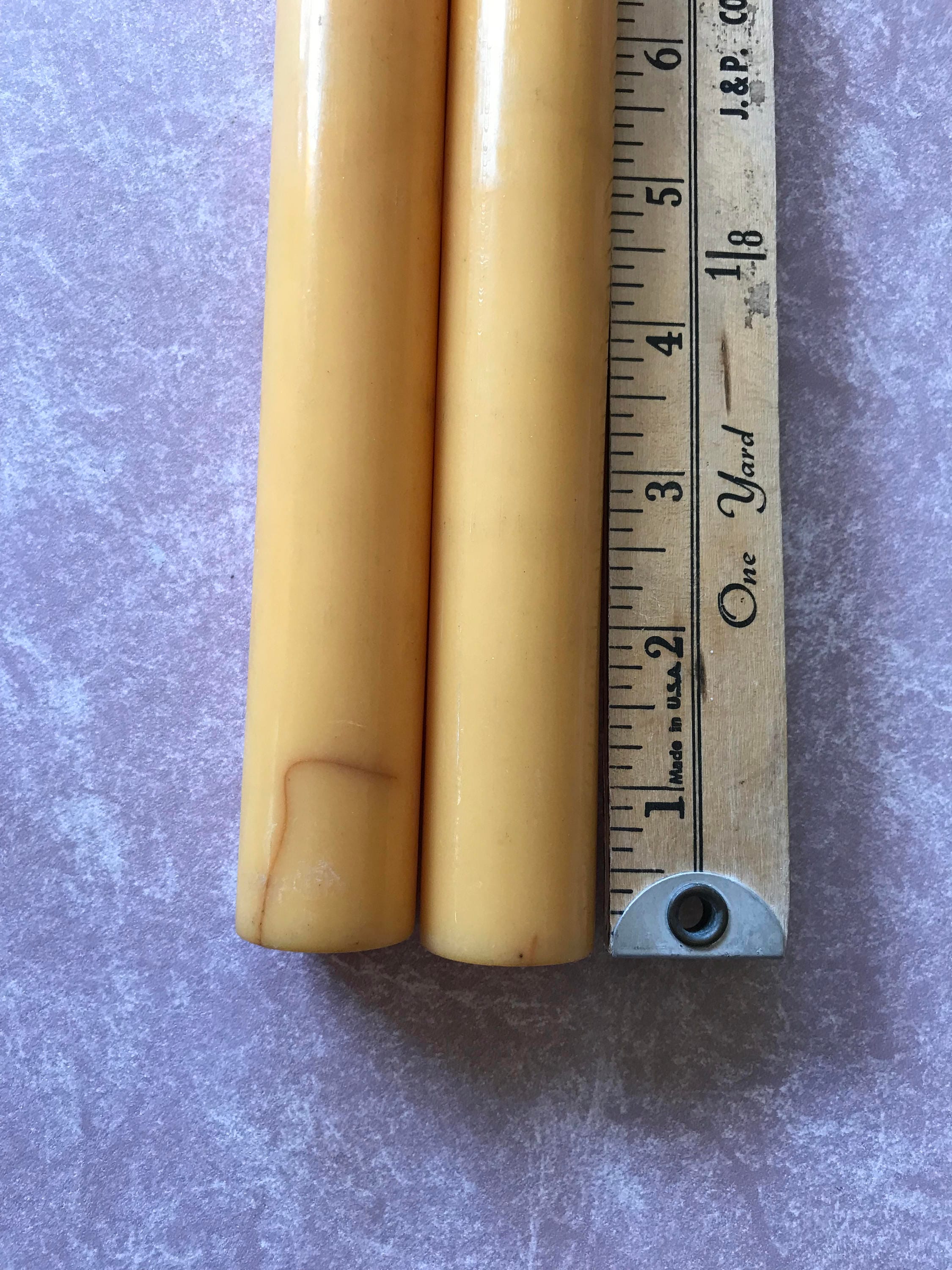 Special Listing - 2 Vintage Bakelite Creamed Corn Ring Tube rods for ...