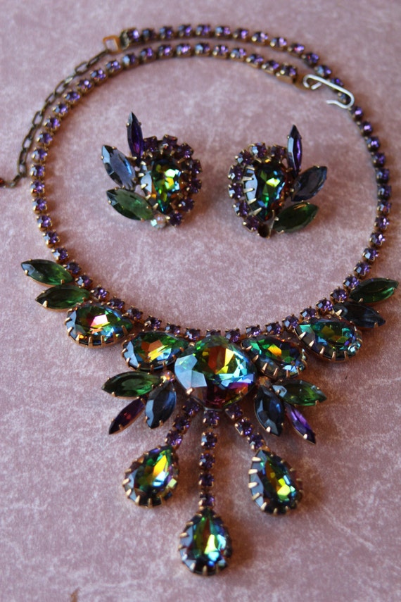 Anne DiMartino Watermelon Heliotrope Necklace and 