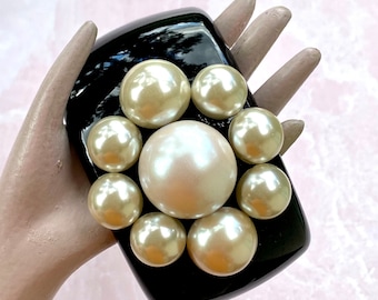 Diamonds and Rust Original French Designer Style Faux Pearl Bracelet