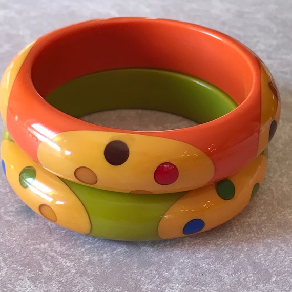 Contemporary Artisan Bakelite Utilizing Vintage M… - image 9