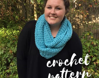 CROCHET SCARF PATTERN || Crochet infinity Scarf Pattern, infinity scarf crochet pattern, crochet pattern infinity scarf, long scarf pattern
