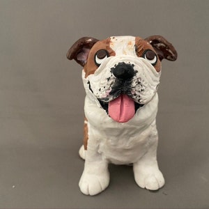English bulldog - dog figurine
