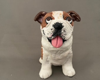 English bulldog - dog figurine