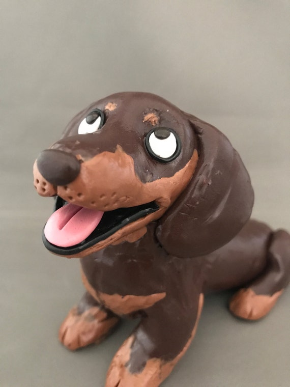 Chocolate top weenie dog