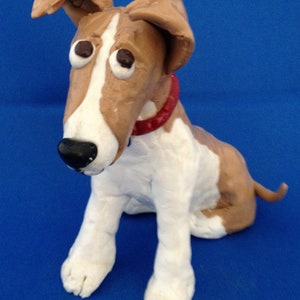 Italian Greyhound dog figurine