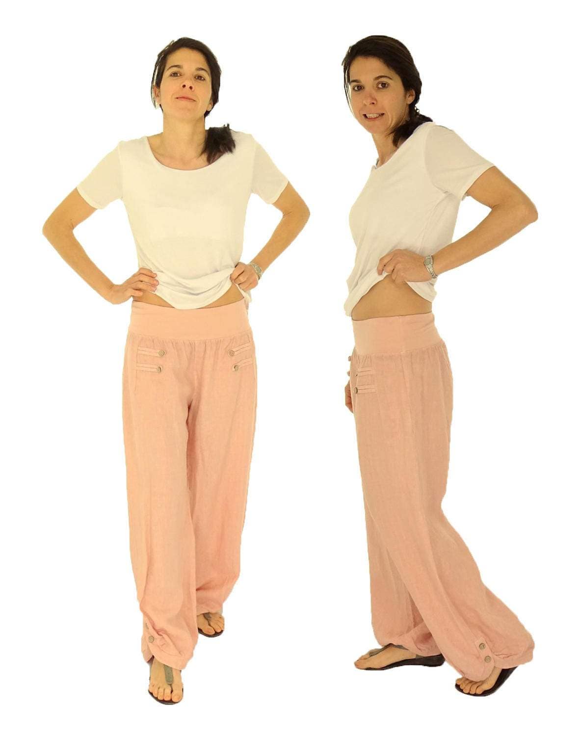 HF400RA42 Women's pants size. L balloon pants layer look ...