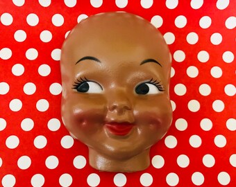 african american doll heads