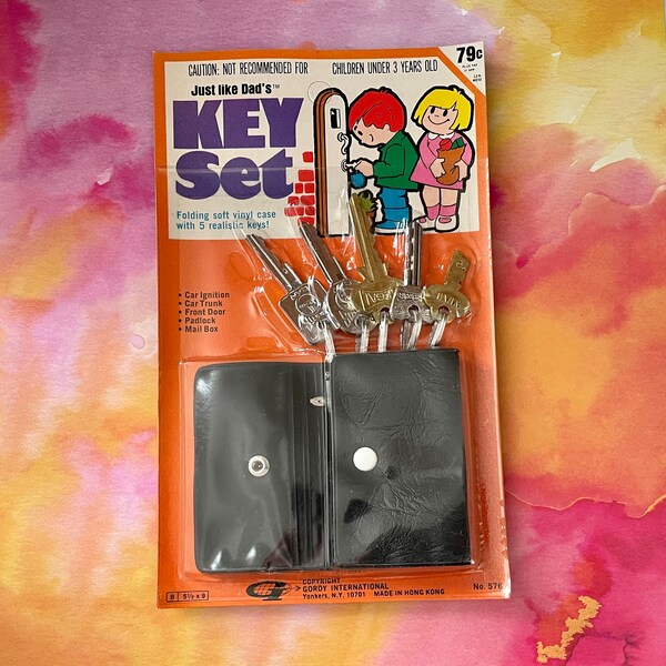 Plastic Toy Keys Etsy
