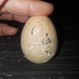 Found Underground Marble Egg