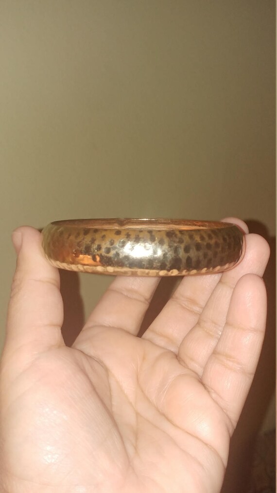Hammered Bangle