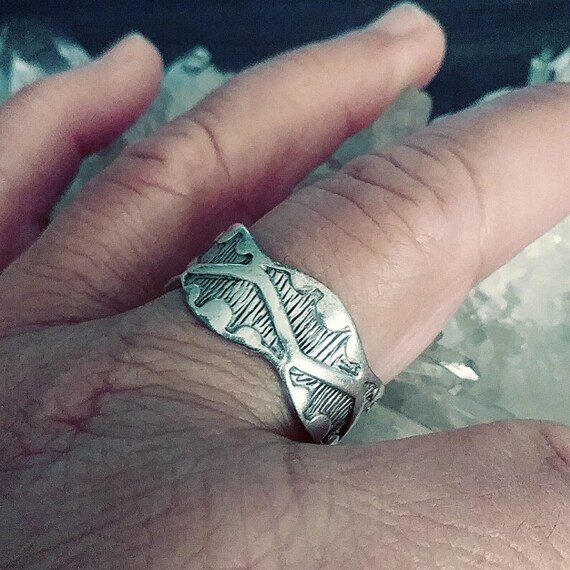 Vintage Solid Sterling Silver Native American Ind… - image 1