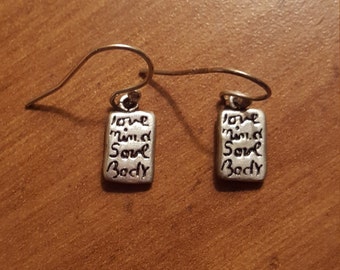 Itty Bitty Inspirational Dangle Earrings