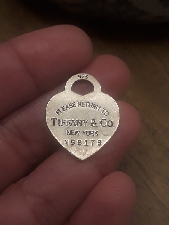 Vintage Genuine Sterling Silver Return To Tiffany 