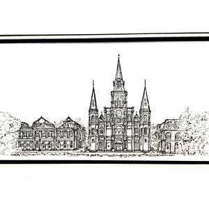 St. Louis Cathedral on Jackson Square Notecards image 2