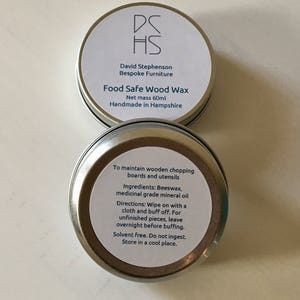 Food Safe Wood Wax image 2