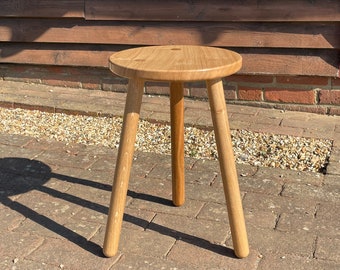 Stable Oak Stool - Side Table